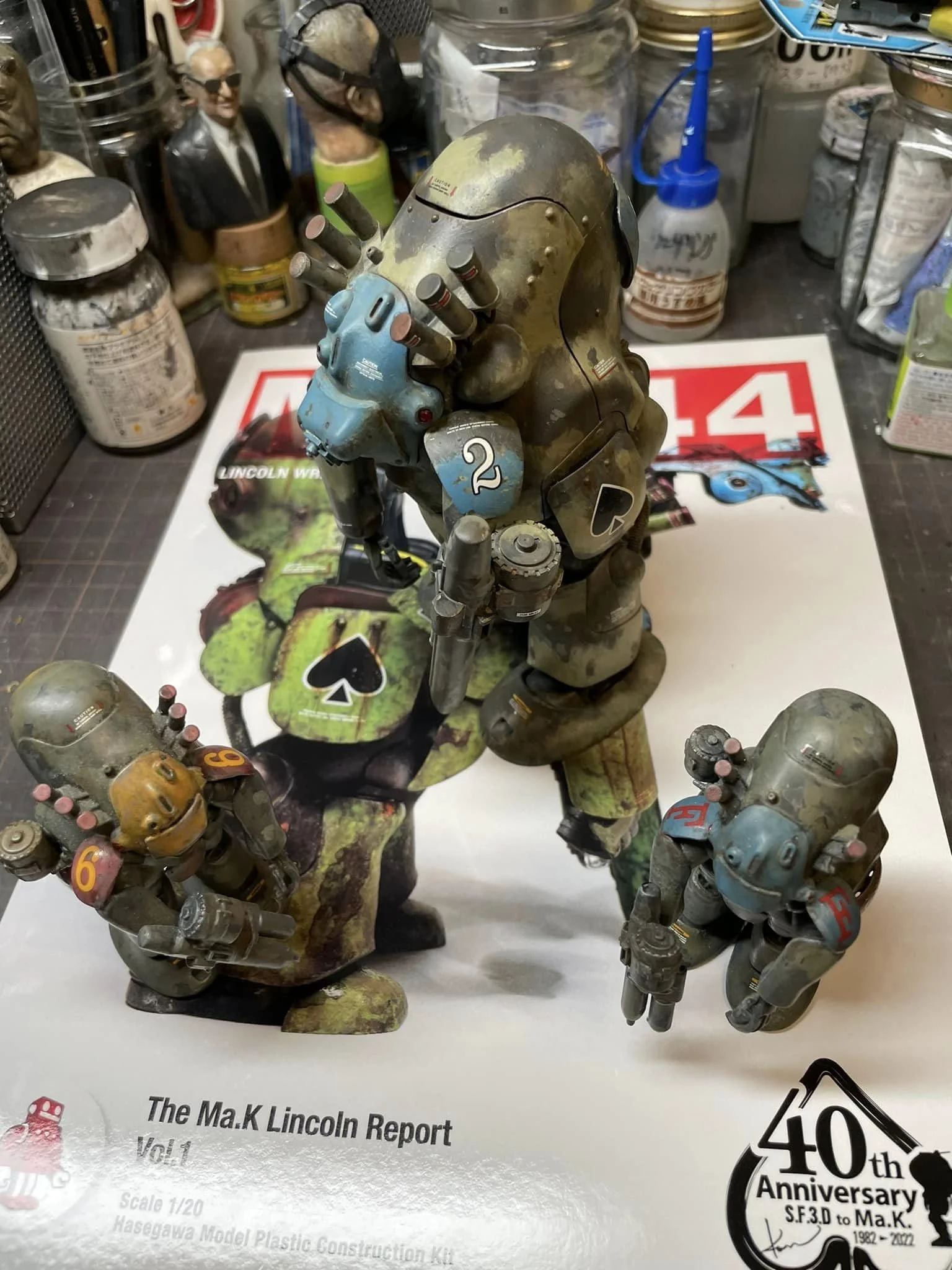 Maschinen Krieger Book in English Review by the Author, Lincoln